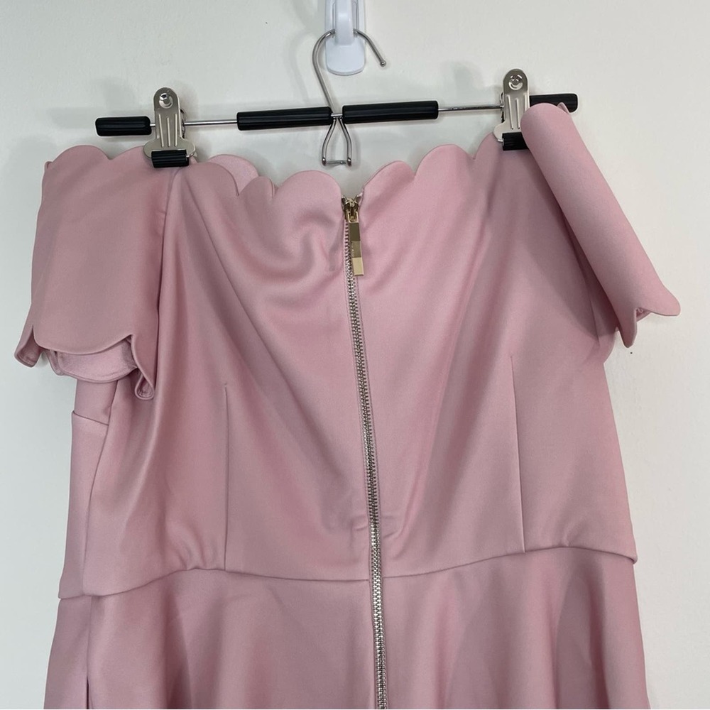 Nwt Ted Baker Sirenta Raspberry Bardot Skater Dre… - image 8